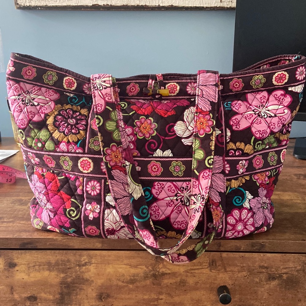 Large Vera Bradley Tote Bag!